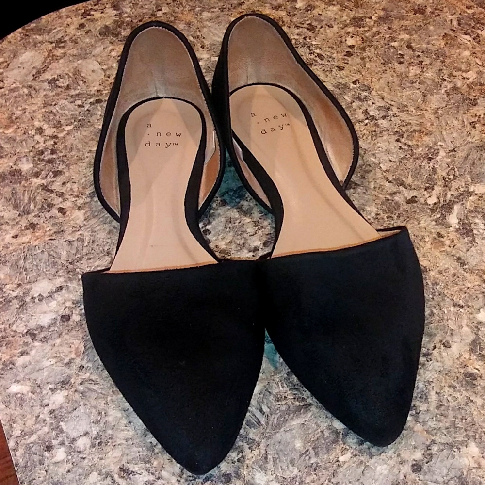 Black flats